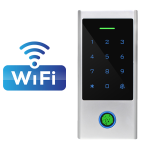 Đầu đọc kiểm soát truy cập vân tay mật khẩu và thẻ từ HF1 Wifi