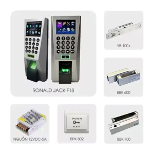 Hệ thống kiểm soát ra vào sử dụng Ronald Jack F18