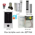 Trọn Bộ Khóa Vân Tay Cửa Cổng HF1 Wifi