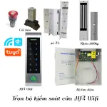 Trọn Bộ Khóa Vân Tay Cửa Cổng HF4 Wifi